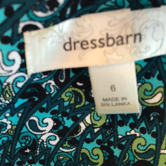 Dress in peacock colors - Picture 2 of 2